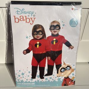 INFANT TODDLER DISNEY THE INCREDIBLES COSTUME 12-18 MOS DG12535W